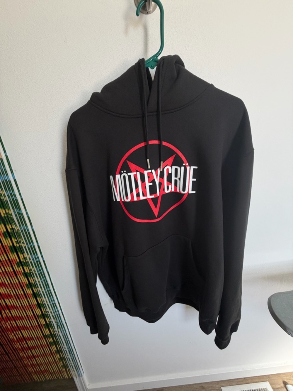 Mötley Crüe Black graphic Hoodie